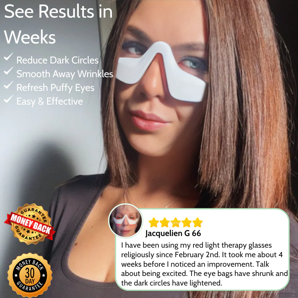 LumiLift – Red Light Eyewear for Under-Eye Rejuvenation